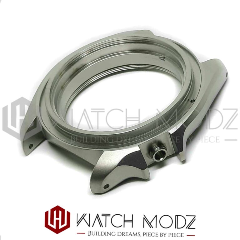 SKX007 Case: Silver Sandblasted SKX007 Case: Silver Sandblasted