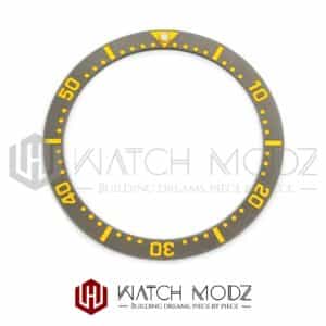 SKX007 Bezel Insert: Gray Gold | Flat