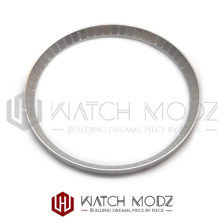 SKX007 Chapter Ring: Brushed Silver w/ Minutes