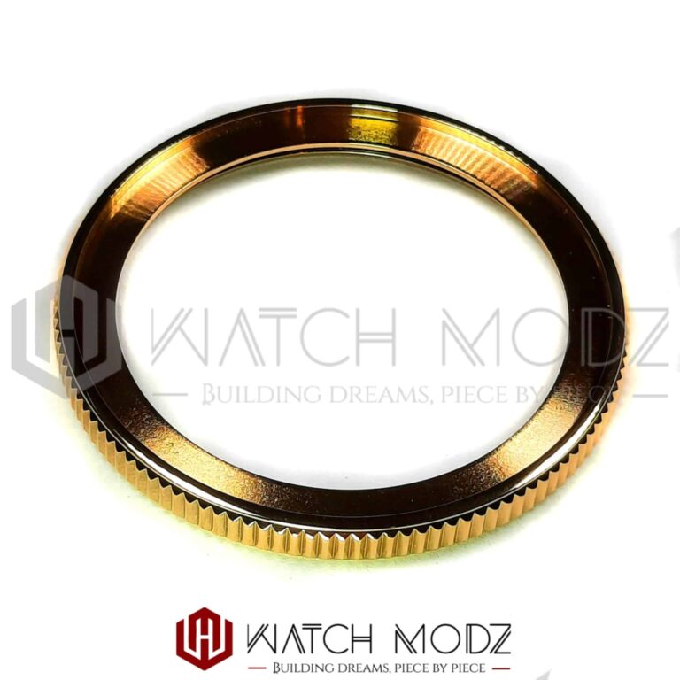 SKX007 Bezel: Polished Gold Coin SKX007 Bezel: Polished Gold Coin
