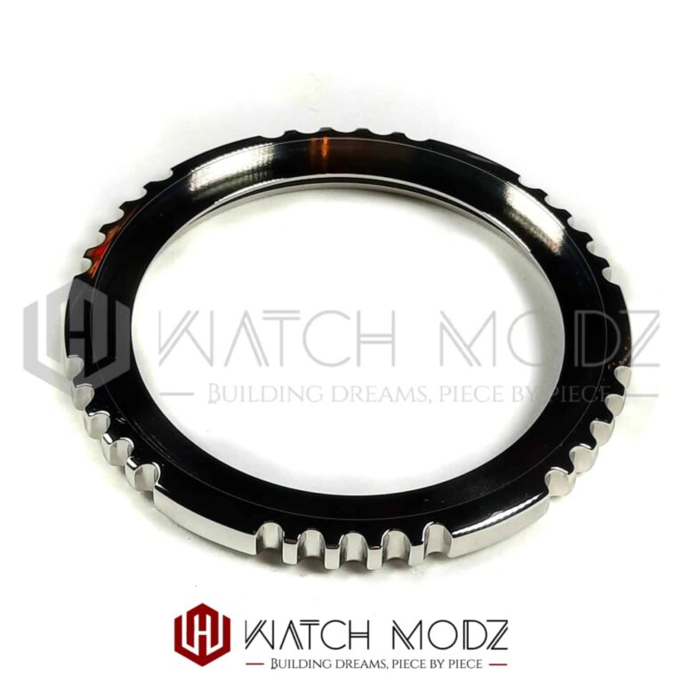 SKX007 Bezel: Polished Silver Fugu SKX007 Bezel: Polished Silver Fugu