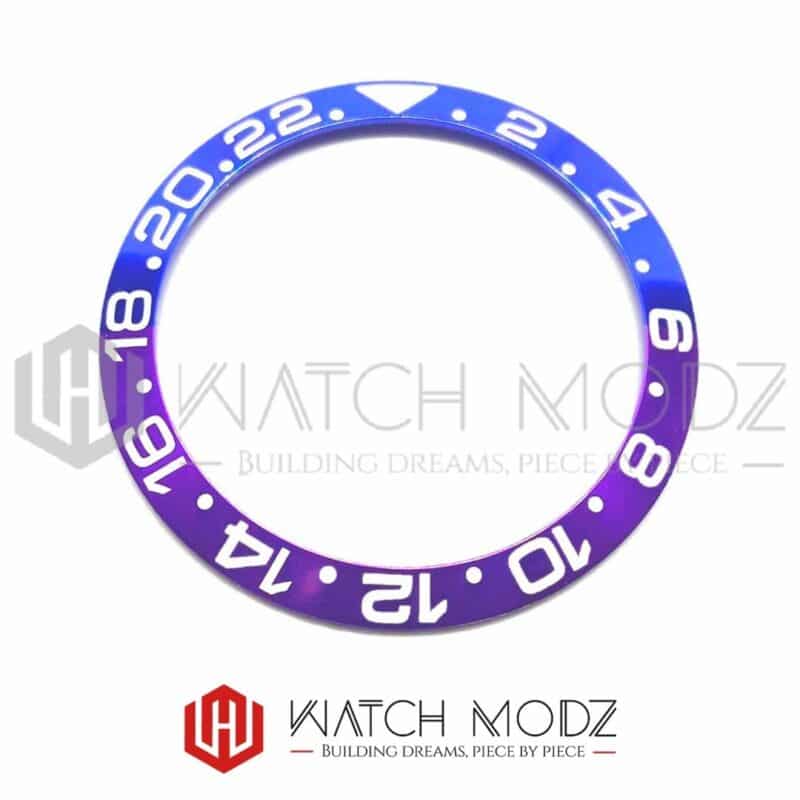 SKX007 Bezel Insert: Purple Blue GMT