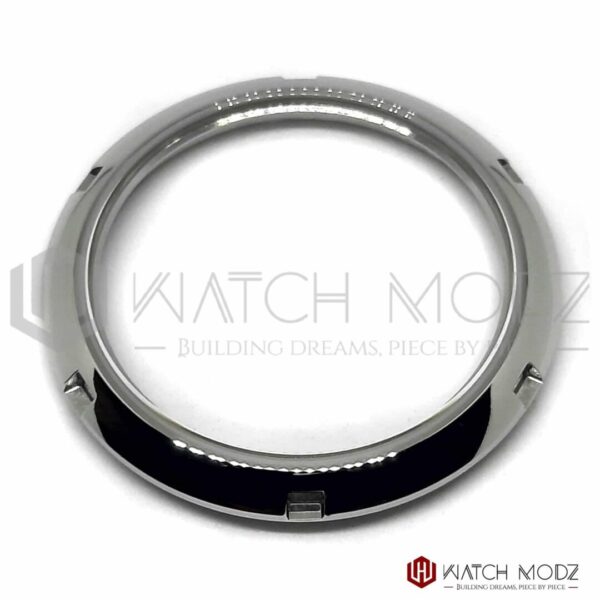 SKX007 Case Back: Slim Silver Sapphire