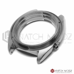 SKX007 Case: Silver 3:45 No Crown Guard