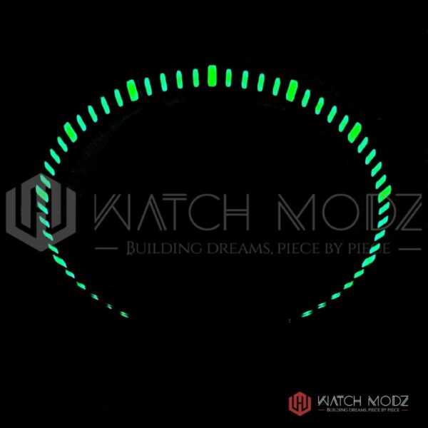 SKX007 Chapter Ring: Lumed Black lumeshot