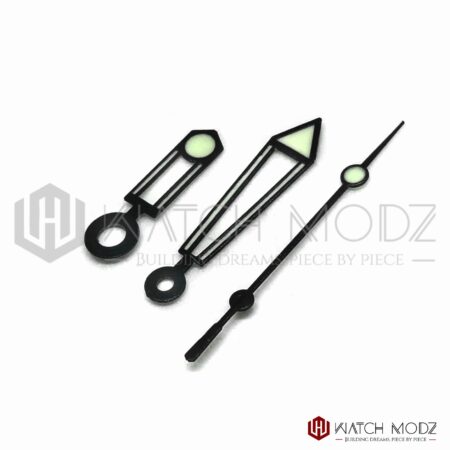 Black s. Master pro hand set for nh35 movement