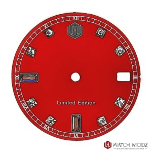 NH35 DIAL: Swarovski Fire Red