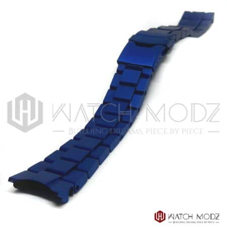Samurai Bracelet: Matte Blue Oyster