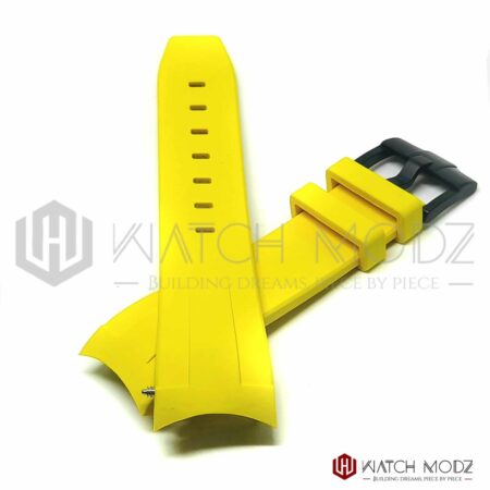 SKX007 Rubber Strap: Yellow