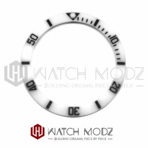 SKX007 Bezel Insert: White Sub