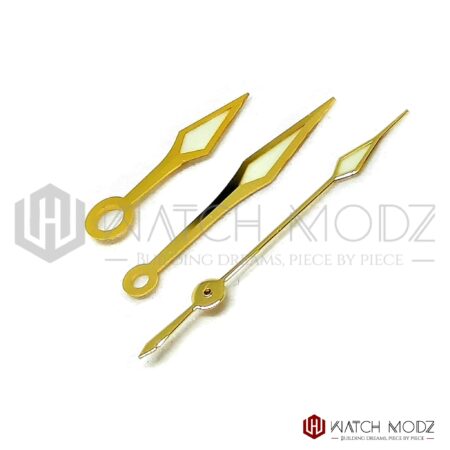 gold kunai style hands for nh35 movements