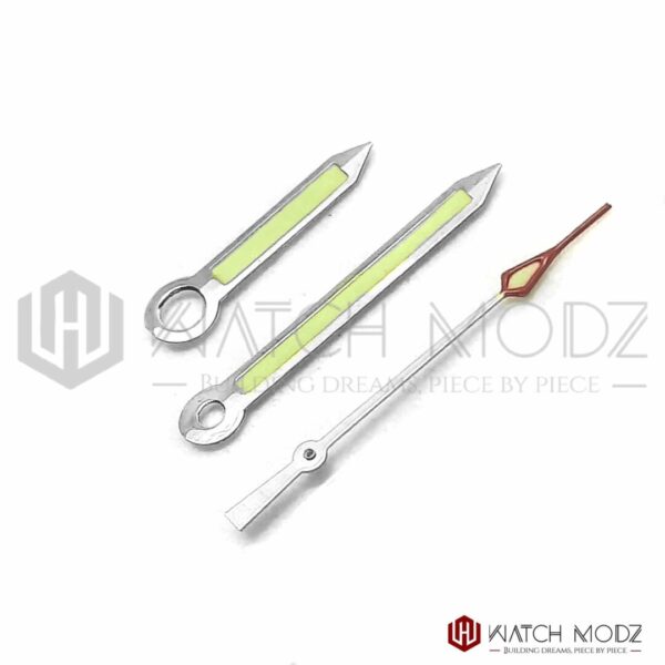 NH35 Hands: Polished Silver Speedy