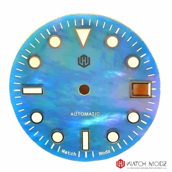 nh35 dial blue pearl