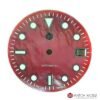 nh35 dial red pearl