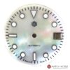 nh35 dial white pearl