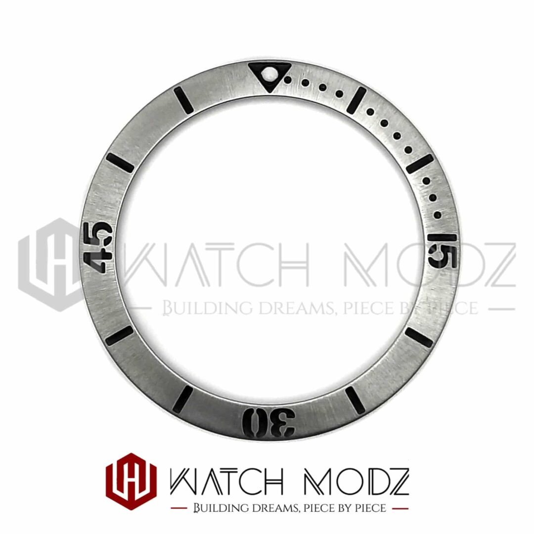Silver FF Bezel Insert - Seiko SKX007 Mods - Watch-Modz