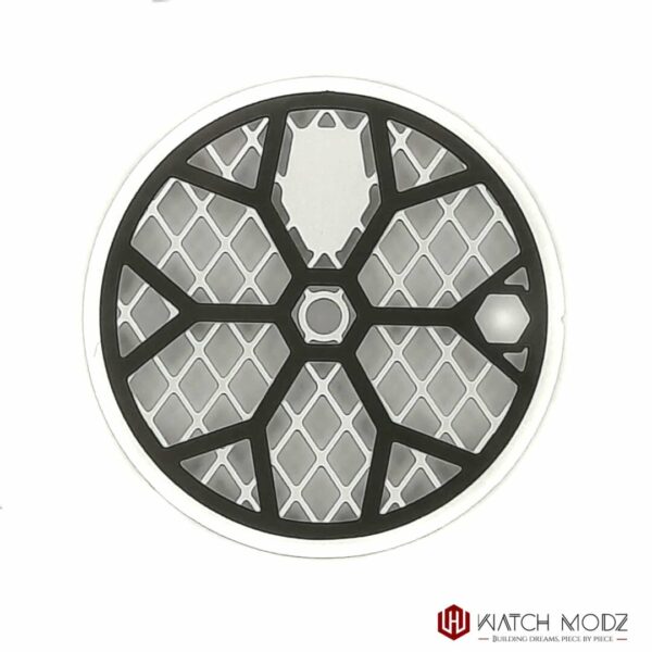 nh35 dial silver cage