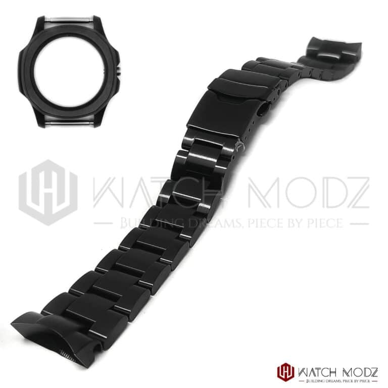 seiko nautilus bracelet black