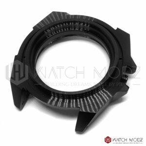 seiko samurai case brushed black