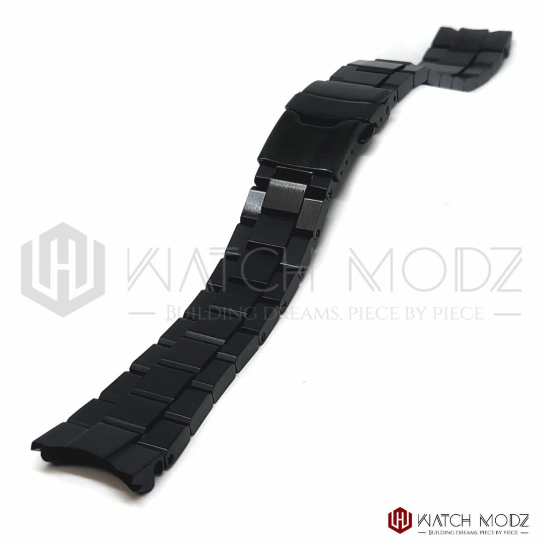 Samurai Brushed Black Oyster - Seiko Mods - Watch-Modz
