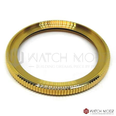 SKX013 Gold Coin Bezel - Seiko mods