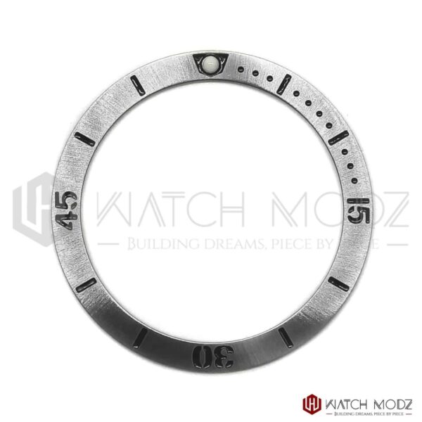 SKX013 Silver FF Bezel Insert - Seiko Mods