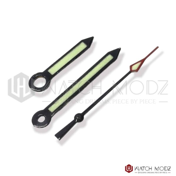 NH35 Hands: Black Speedy