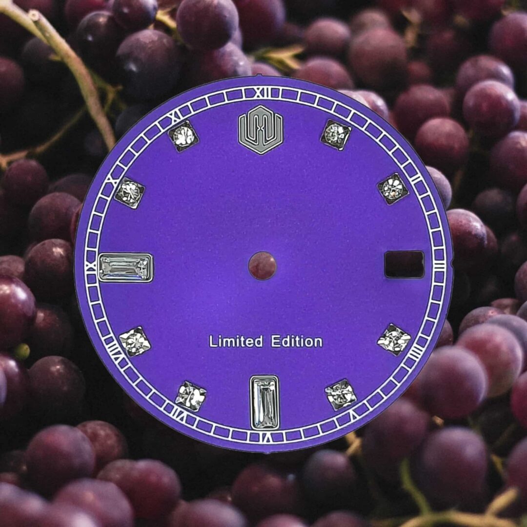 nh35 dial purple diamond