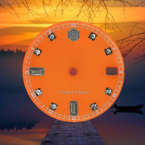 nh35 dial orange diamond