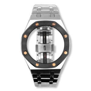 GA-2100 "Casioak": Black Bezel Gold Screws