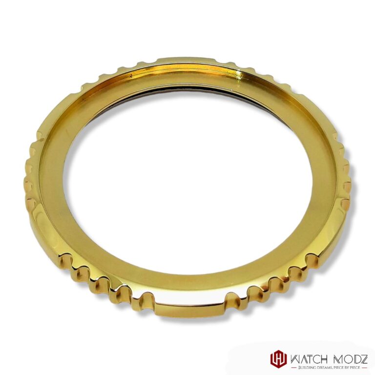 SKX007 Bezel: Polished Gold Fugu