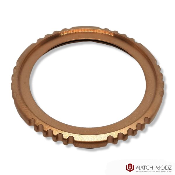 SKX007 Bezel: Sandblasted Rose Gold Fugu