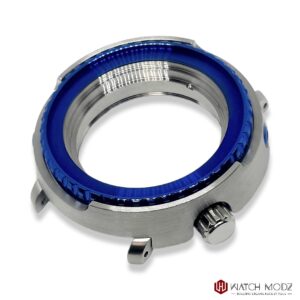 SKX007 Case: Silver and Blue Tuna