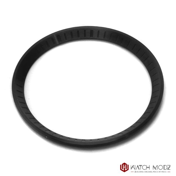 SRP TURTLE Chapter Ring: Brushed Black W/ Minutes