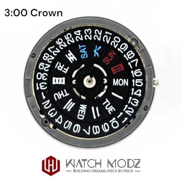 NH36 Movement: Black