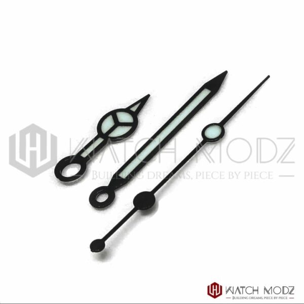 NH35 Hands: Black Merc (BGW9)