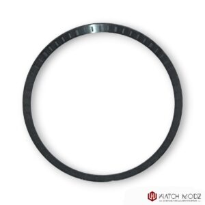 SKX007 Chapter Ring: Brushed Black W/ Minutes