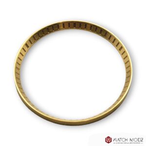 SKX007 Chapter Ring: Brushed Gold W/ Minutes