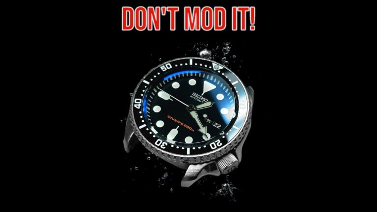 Don't Mod an SKX007