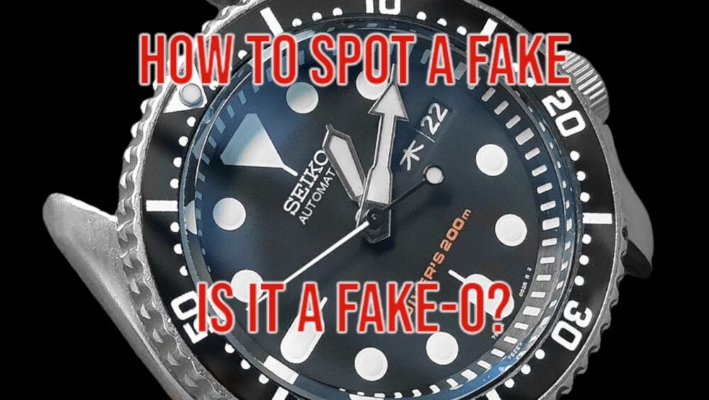 How to spot a fake SKX007
