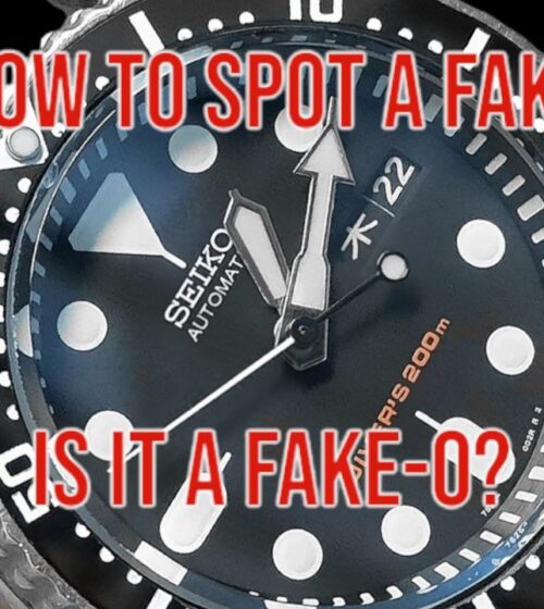 How to spot a fake SKX007