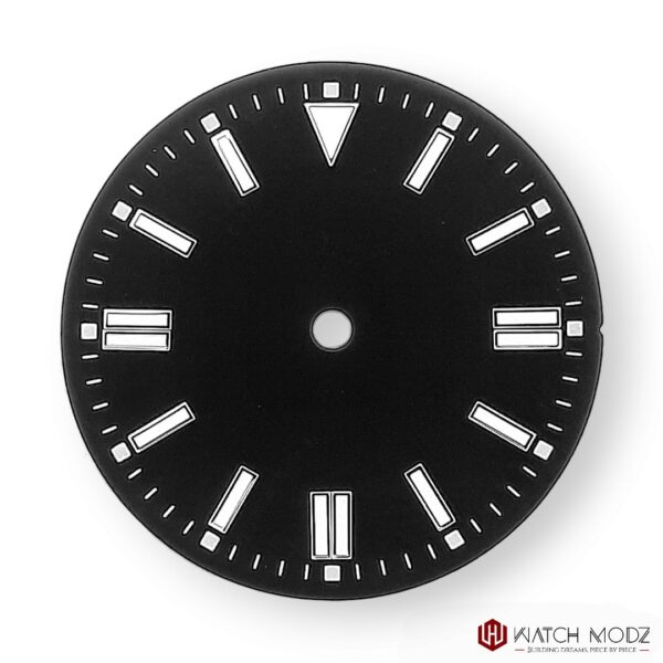 NH38 Dial: Perpetual Black