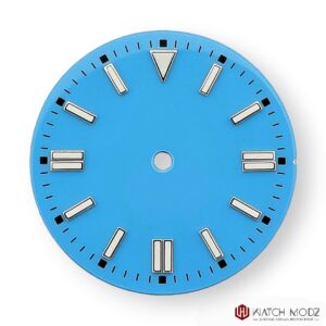 NH38 Dial: Perpetual Tiffany Blue