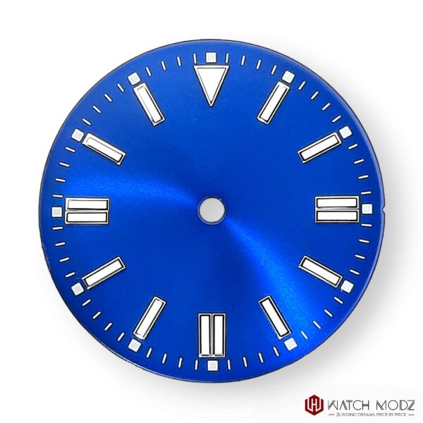 NH38 Dial: Perpetual Blue