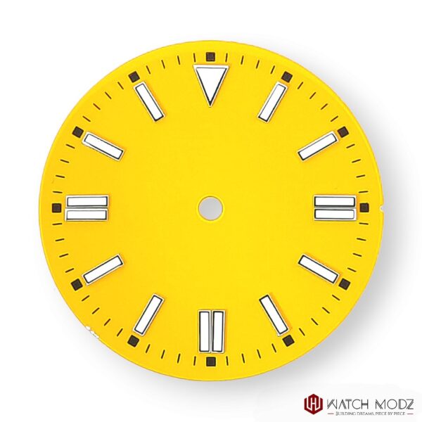NH38 Dial: Perpetual Yellow