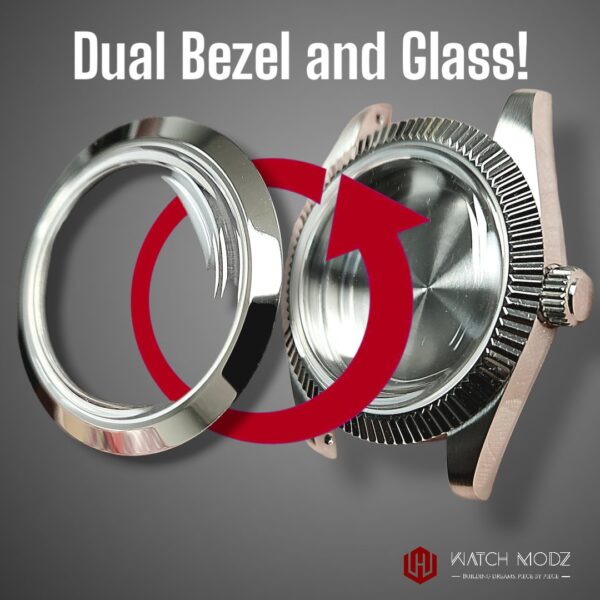 SKX007 Case: 38mm Slim Oyster