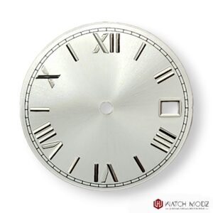 NH35 Dial: Silver Roman