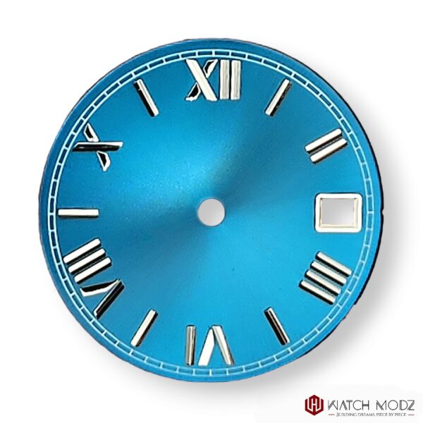 NH35 Dial: Teal Roman