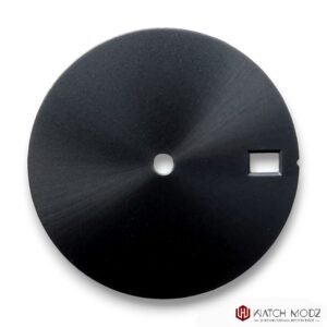 NH35 Dial: Sterile Black