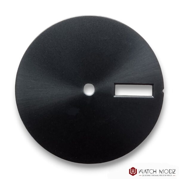 NH36 Dial: Sterile Black